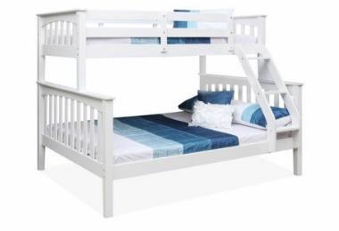 ai sarah single/double bunk - white